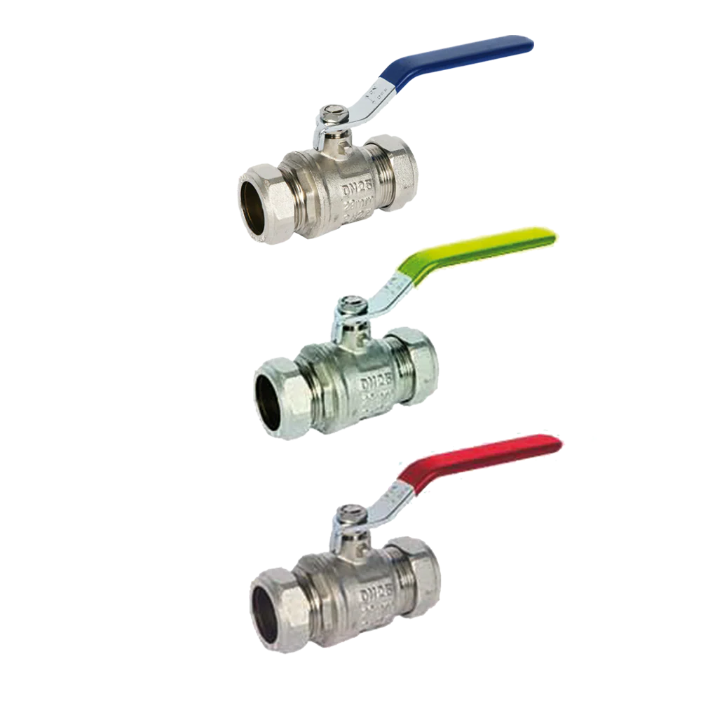 Albion 15-54mm Brass Compression Ball Valve ART 89