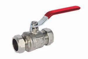 Albion 15-54mm Brass Compression Ball Valve ART 89 - Image 3