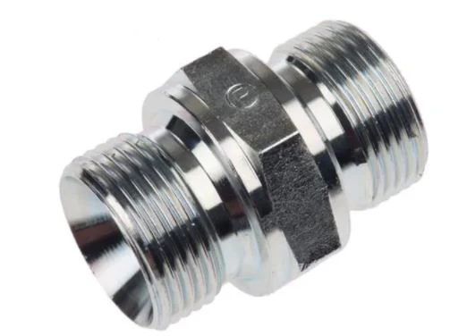 BSPP Stainless Steel 316 Hex Nipple 60° Cone