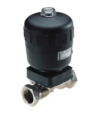 Burkert 2/2 Way Piston Operated Diaphragm Valve