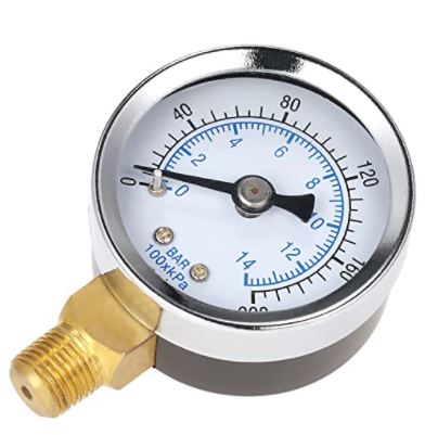 Dial 0-100 Psi Bottom Entry Gauge - Image 3