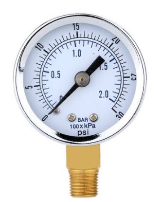 Dial 0-100 Psi Bottom Entry Gauge - Image 6