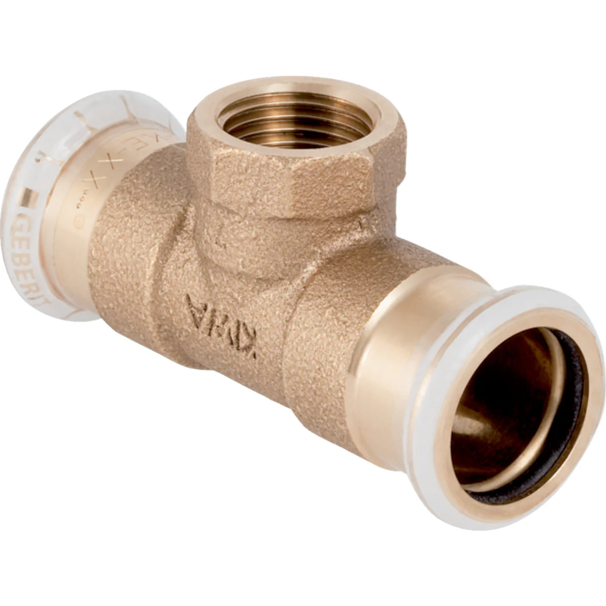 Geberit Mapress Copper T-Piece With Female Thread (15mm - 54mm)