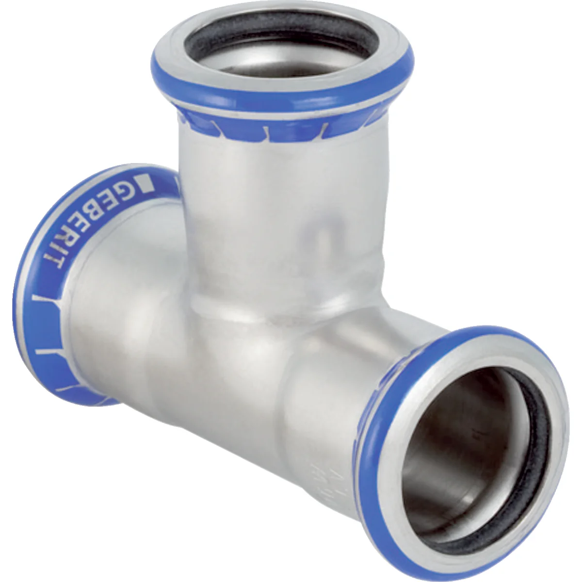 Geberit Mapress Stainless Steel T-Piece, Equal (15mm - 108mm)