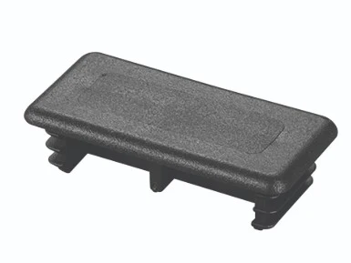 PVC Black Strut End Cap